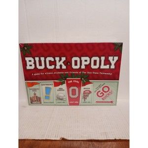 Buckopoly The Ohio State University Monopoly Board Game, New Sealed